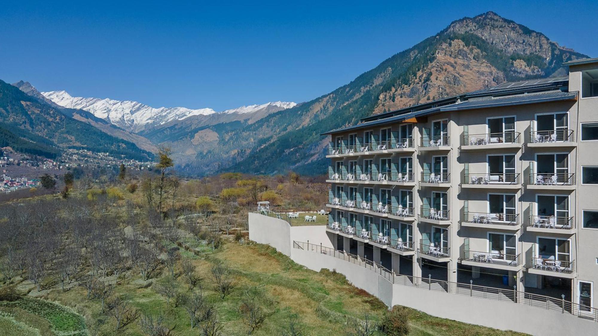 Justa Grand View Resort & Spa, Manali Exteriér fotografie